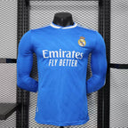 2025-26 Real Madrid Second Away Player Version Long-sleeves