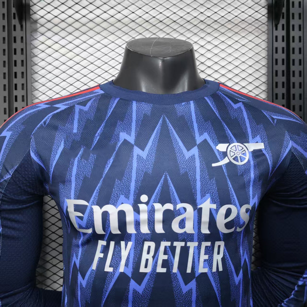 2025-26 Arsenal Away Player Version Long sleeves