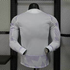 2025-26 Manchester United Versión Jugador Visitante Mangas largas