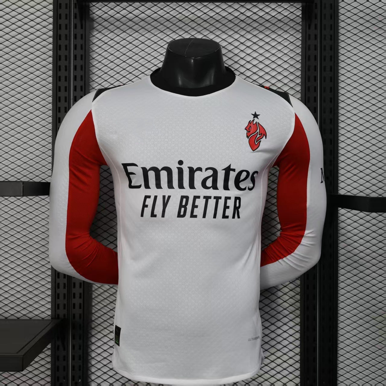 2025-26 AC Milan Away Player Version Long sleeves