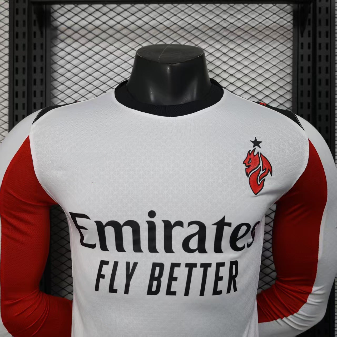 2025-26 AC Milan Away Player Version Long sleeves