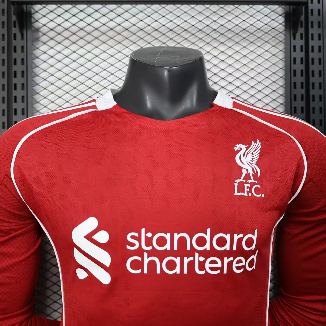 2025-26 Liverpool Home Player Version Long sleeves