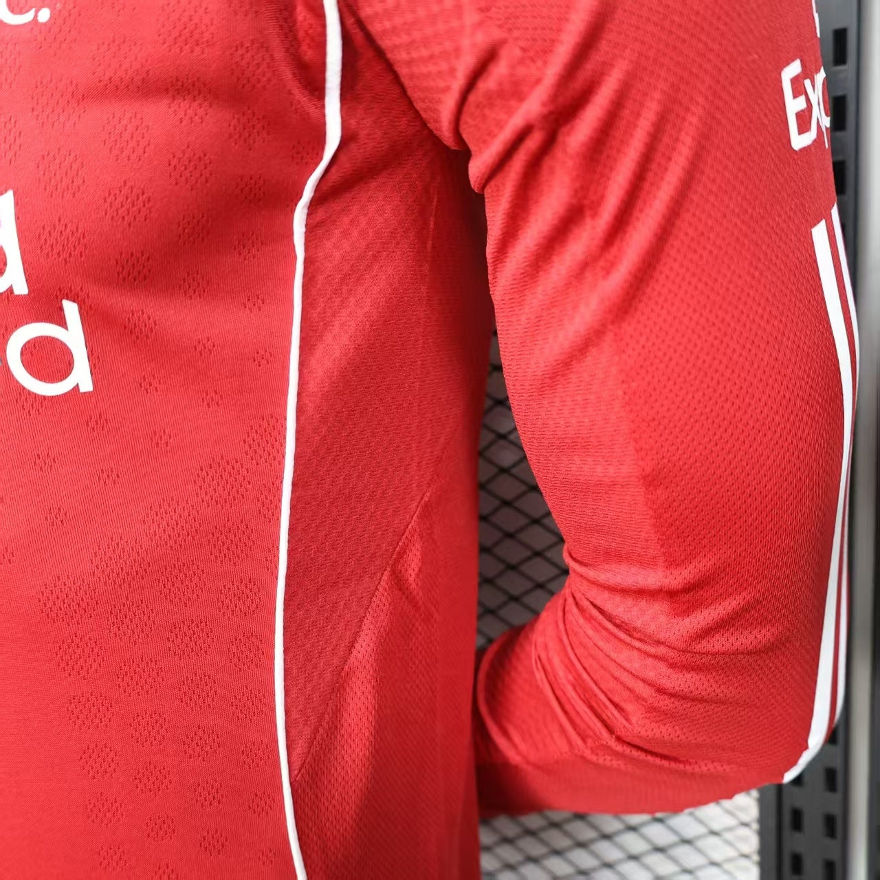 2025-26 Liverpool Home Player Version Long sleeves
