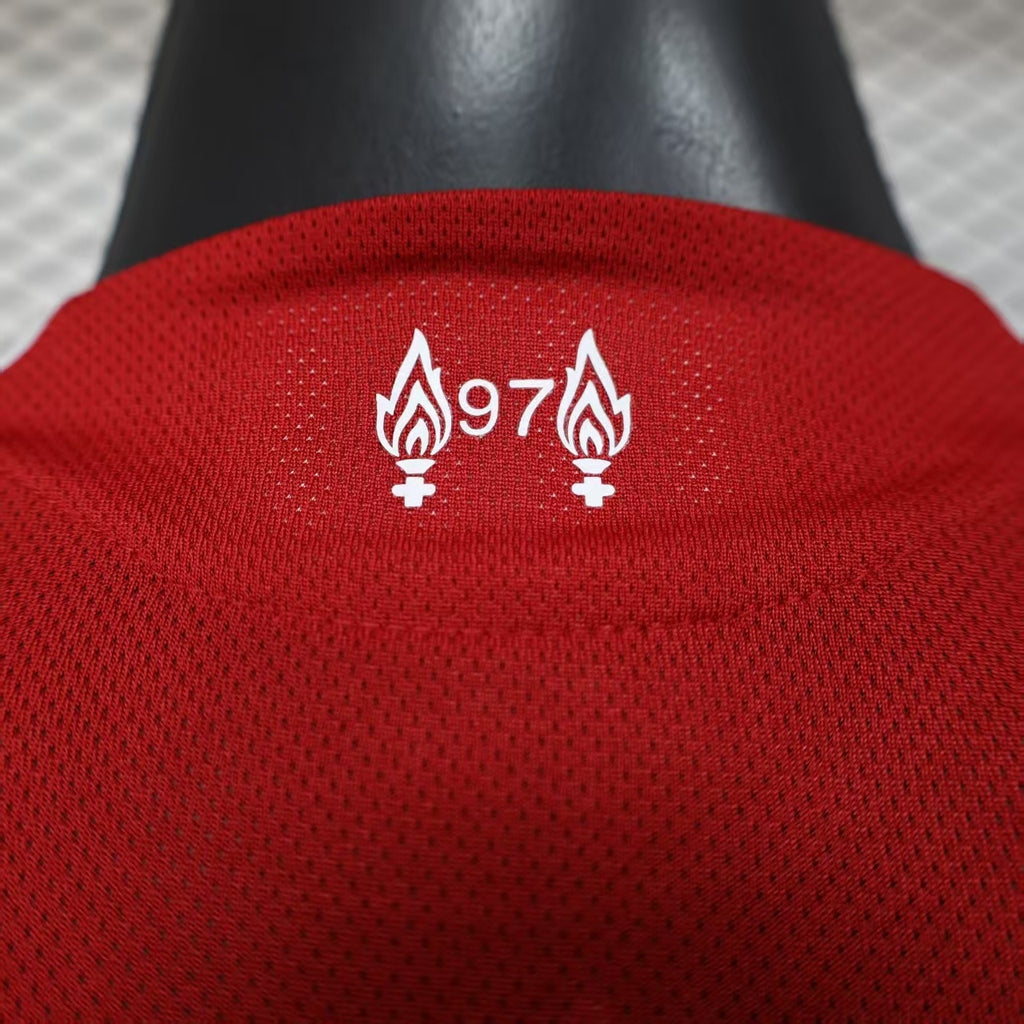 2025-26 Liverpool Home Player Version Long sleeves