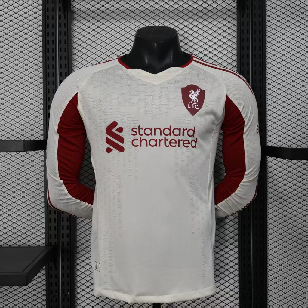 2025-26 Liverpool Away Player Version Long sleeves
