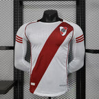 2025-26 River Plate White Player Version Long sleeves