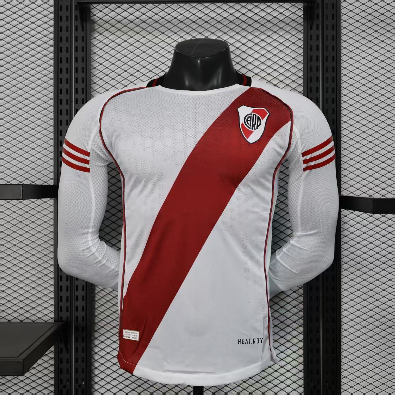 2025-26 River Plate White Player Version Long sleeves
