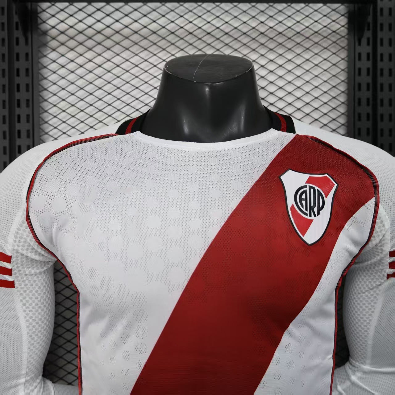 2025-26 River Plate White Player Version Long sleeves