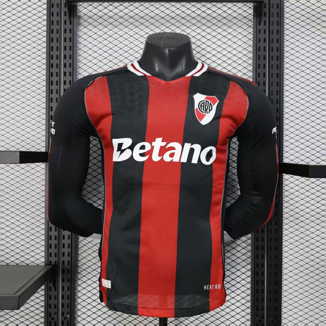 Camiseta Jugador Mangas Largas Negra River Plate 2025-26