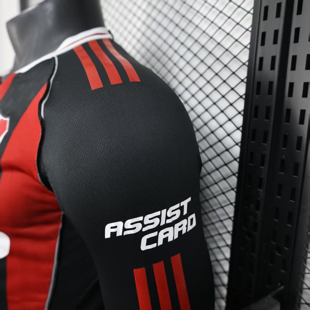 Camiseta Jugador Mangas Largas Negra River Plate 2025-26