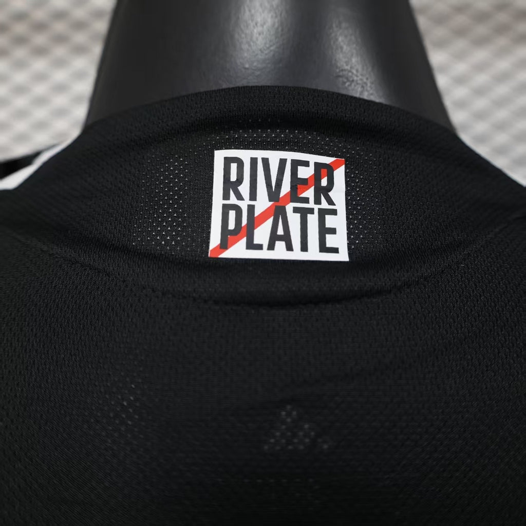 Camiseta Jugador Mangas Largas Negra River Plate 2025-26