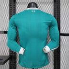 2025-26 Liverpool Second Away Player Version Long sleeves
