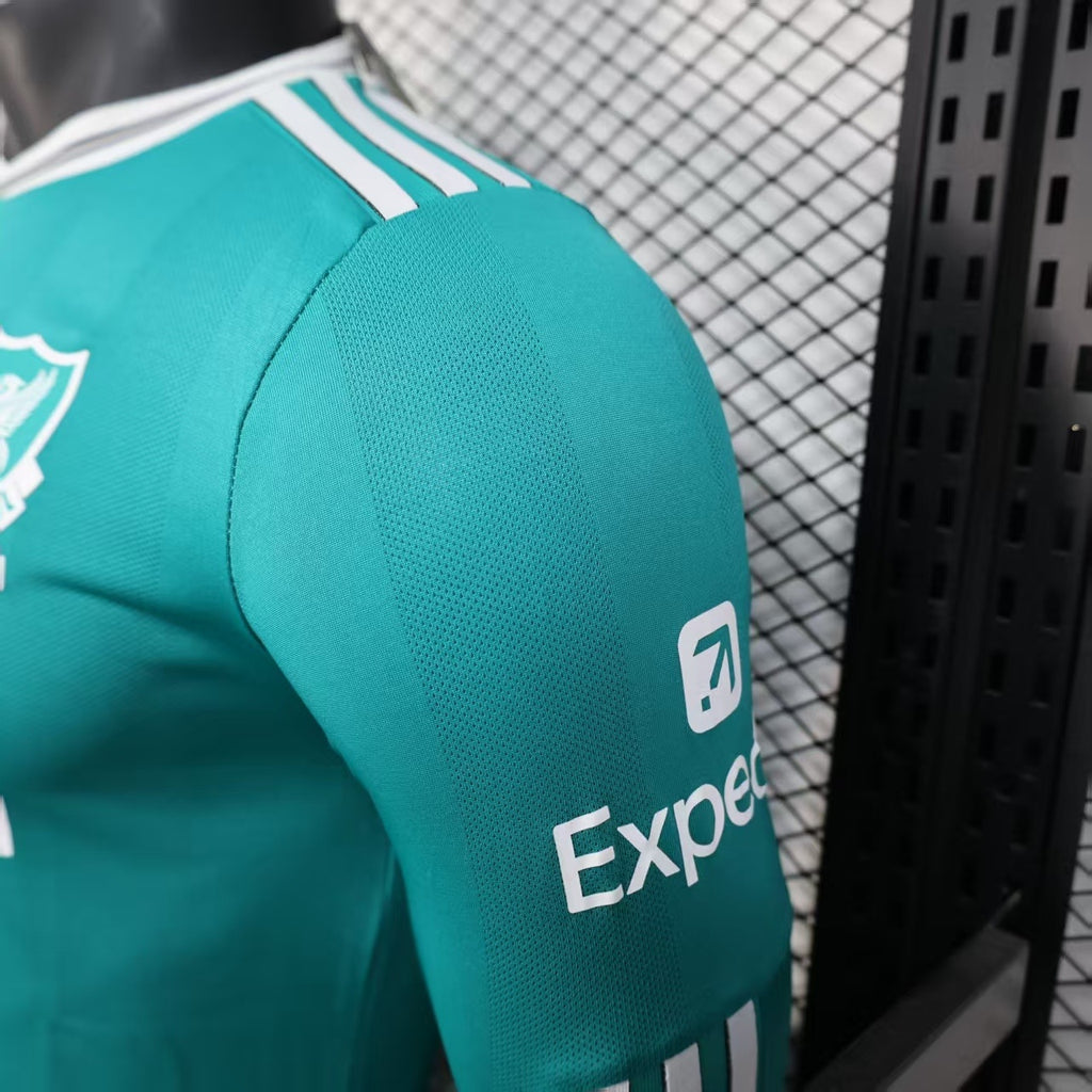 2025-26 Liverpool Second Away Player Version Long sleeves