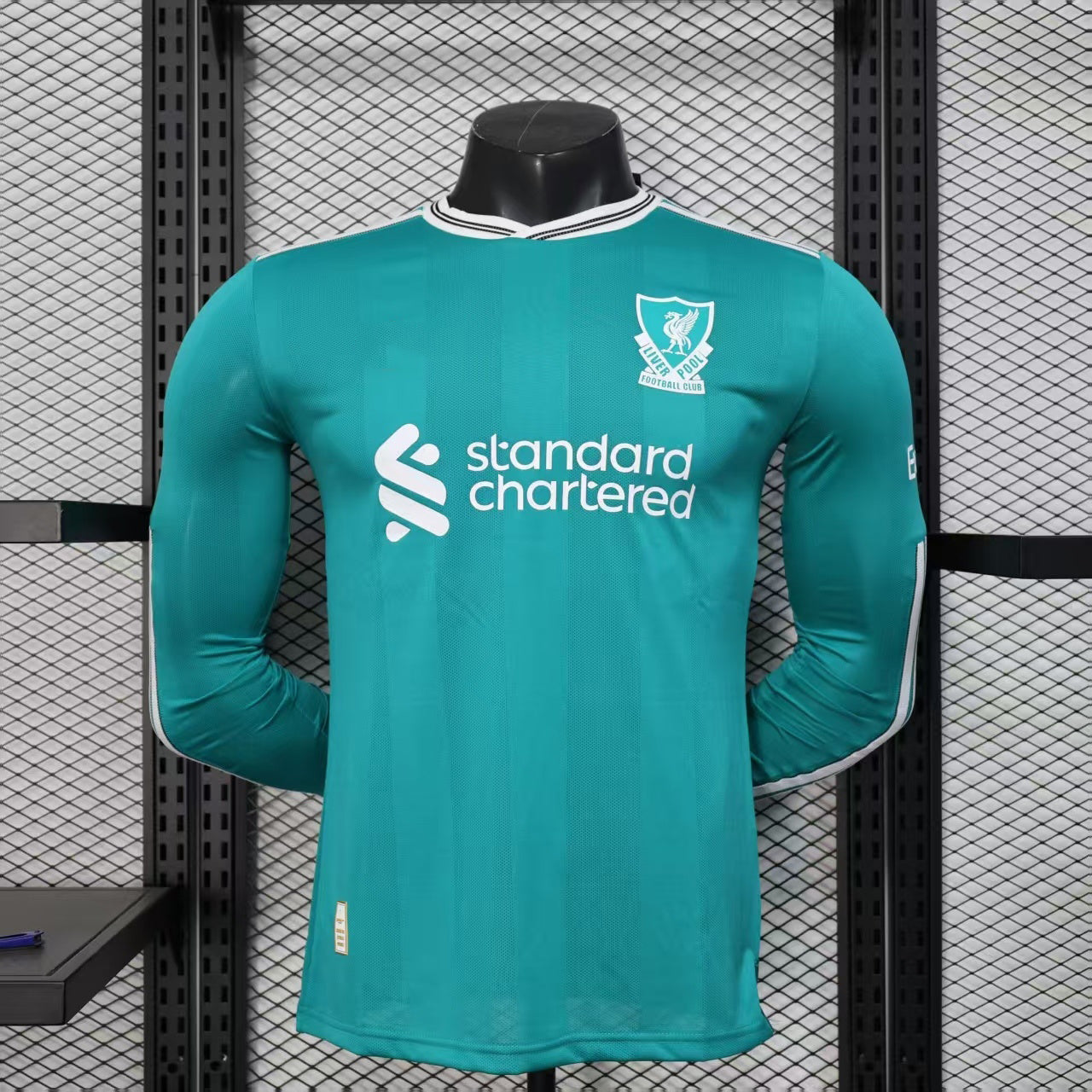 2025-26 Liverpool Second Away Player Version Long sleeves