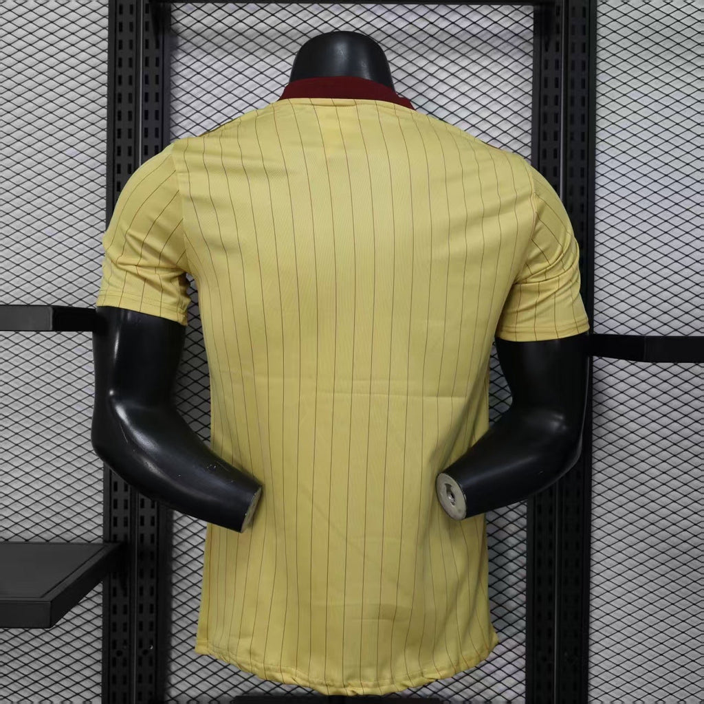 2025-26 Arsenal Casual Style Yellow Player