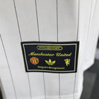Manchester United Trikot 2025/26, lässiger Stil, weiße Spielerversion