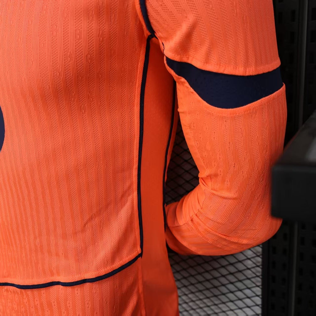 2025-26 Barcelona Second Away Player Version Long sleeves