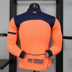 2025-26 Barcelona Second Away Player Version Long sleeves