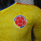 2026-27 Kolumbien Heimtrikot Spielerversion Langarm