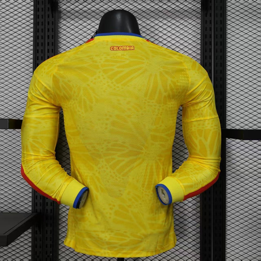 2026-27 Kolumbien Heimtrikot Spielerversion Langarm