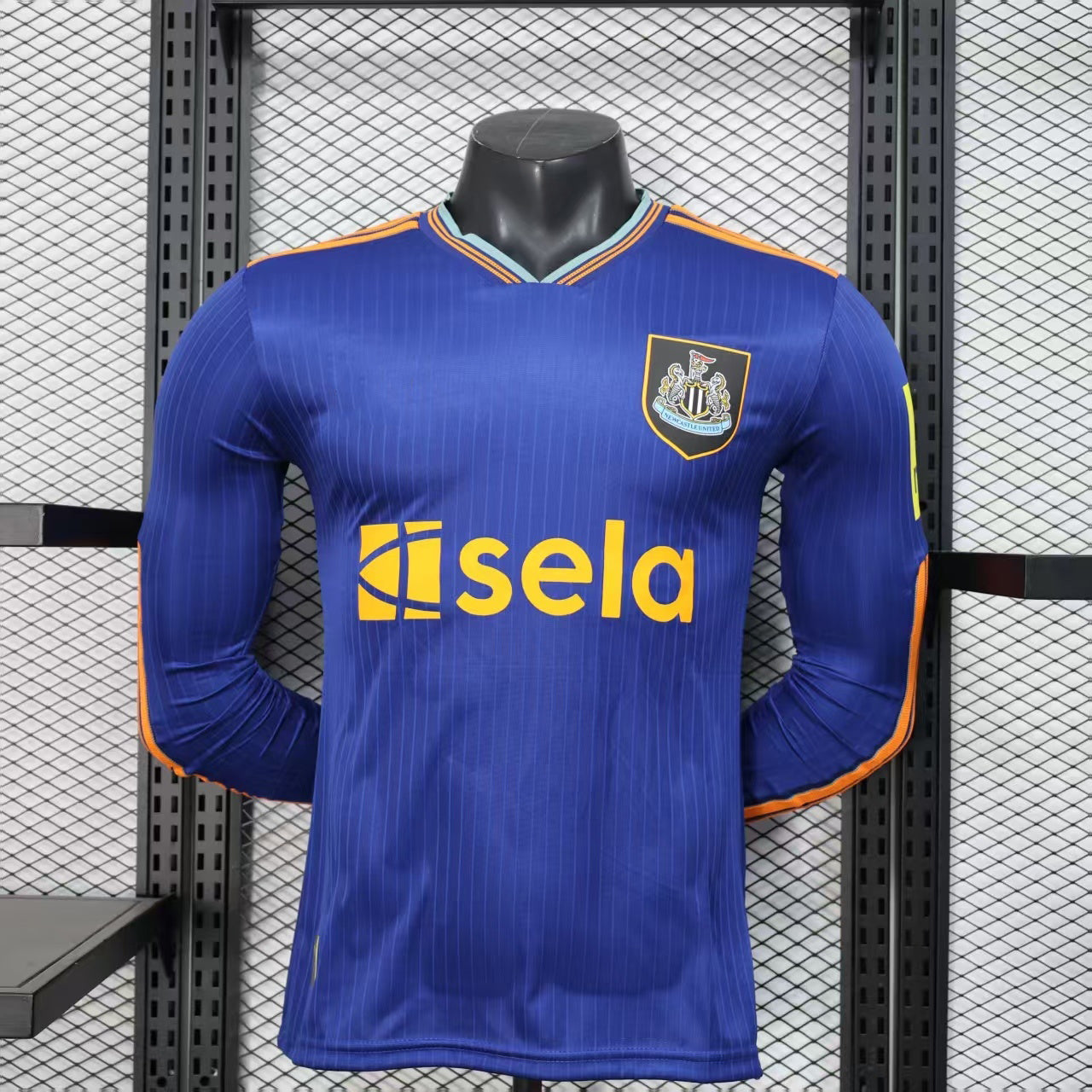 2025-26 Newcastle Second Away Player Version Long sleeves