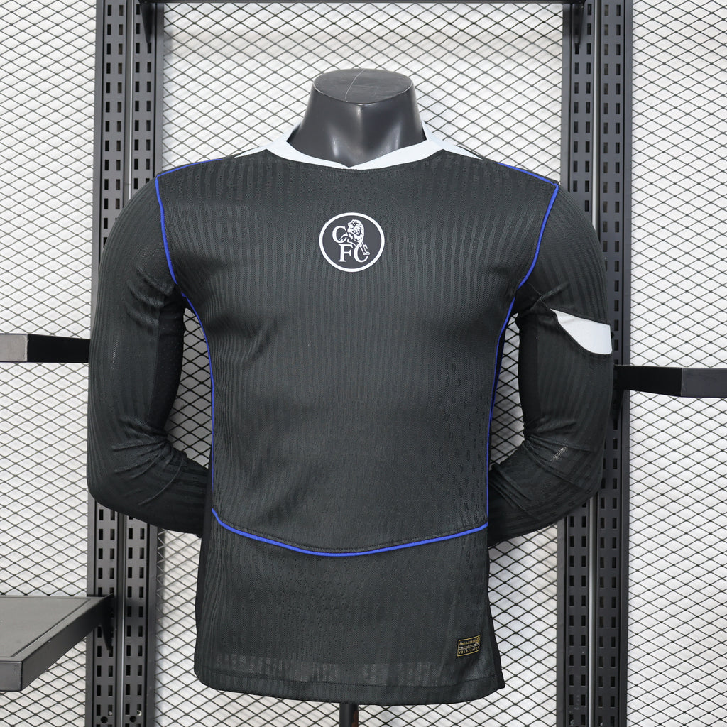 2025-26 Chelsea Second Away Player Version Long sleeves