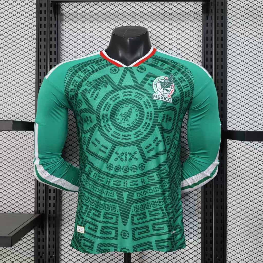 2026 Mexico Home Player Version Long sleeves