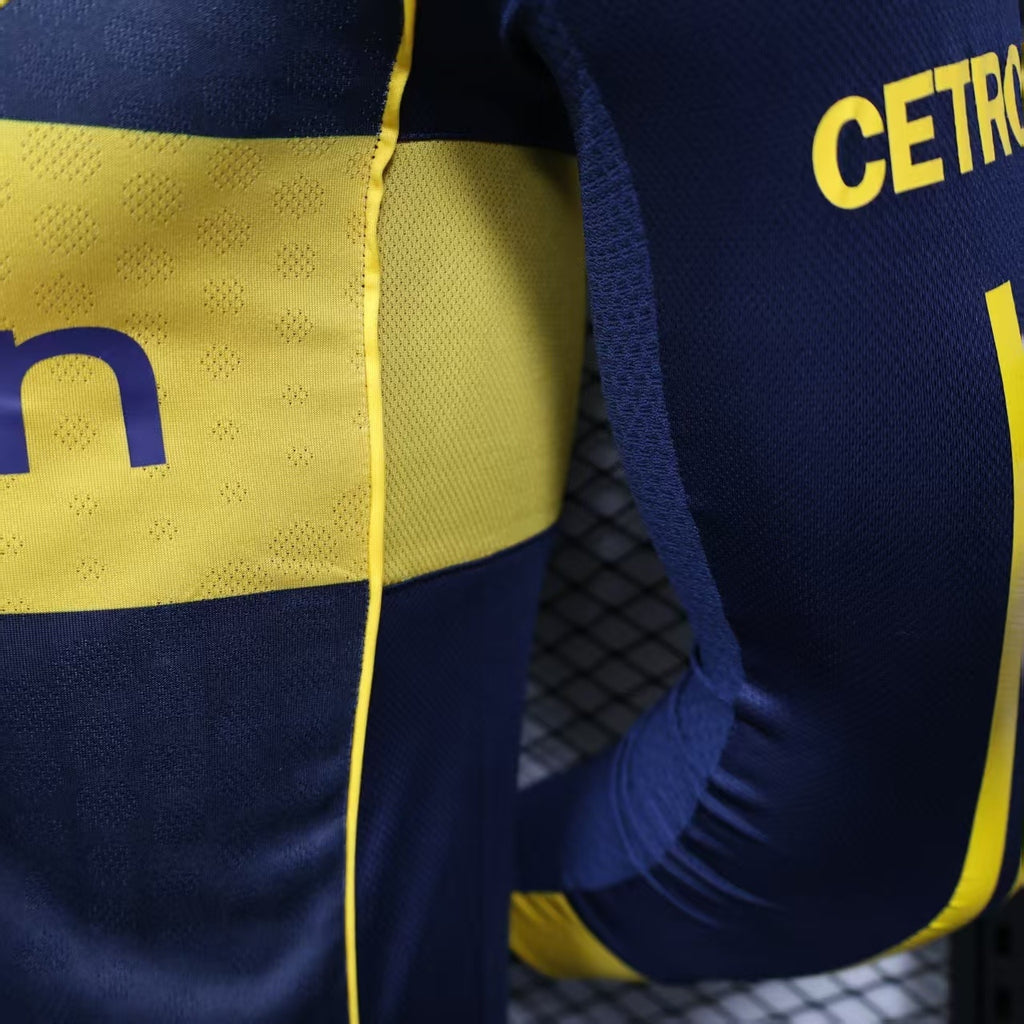 2025-26 Boca Juniors Home Player Version Long sleeves