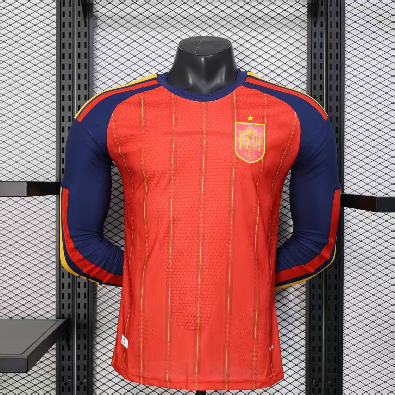 2026-27 Spain Home Player Version Long sleeves