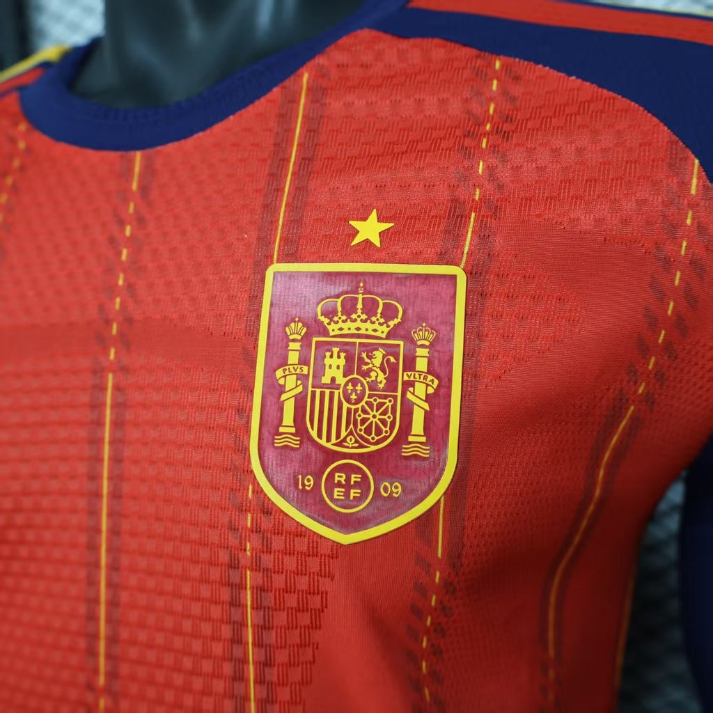 2026-27 Spain Home Player Version Long sleeves