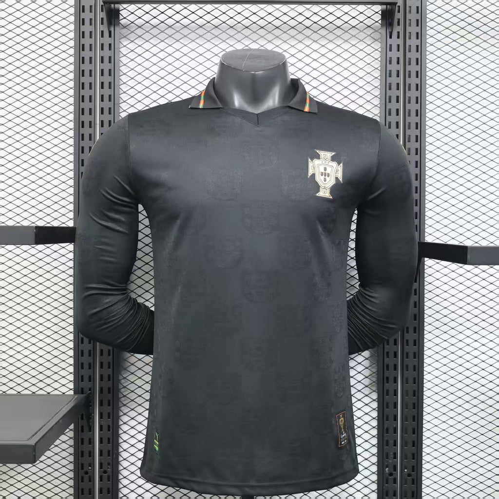 2026 Portuguese Black Panther Special Player Version Long sleeves