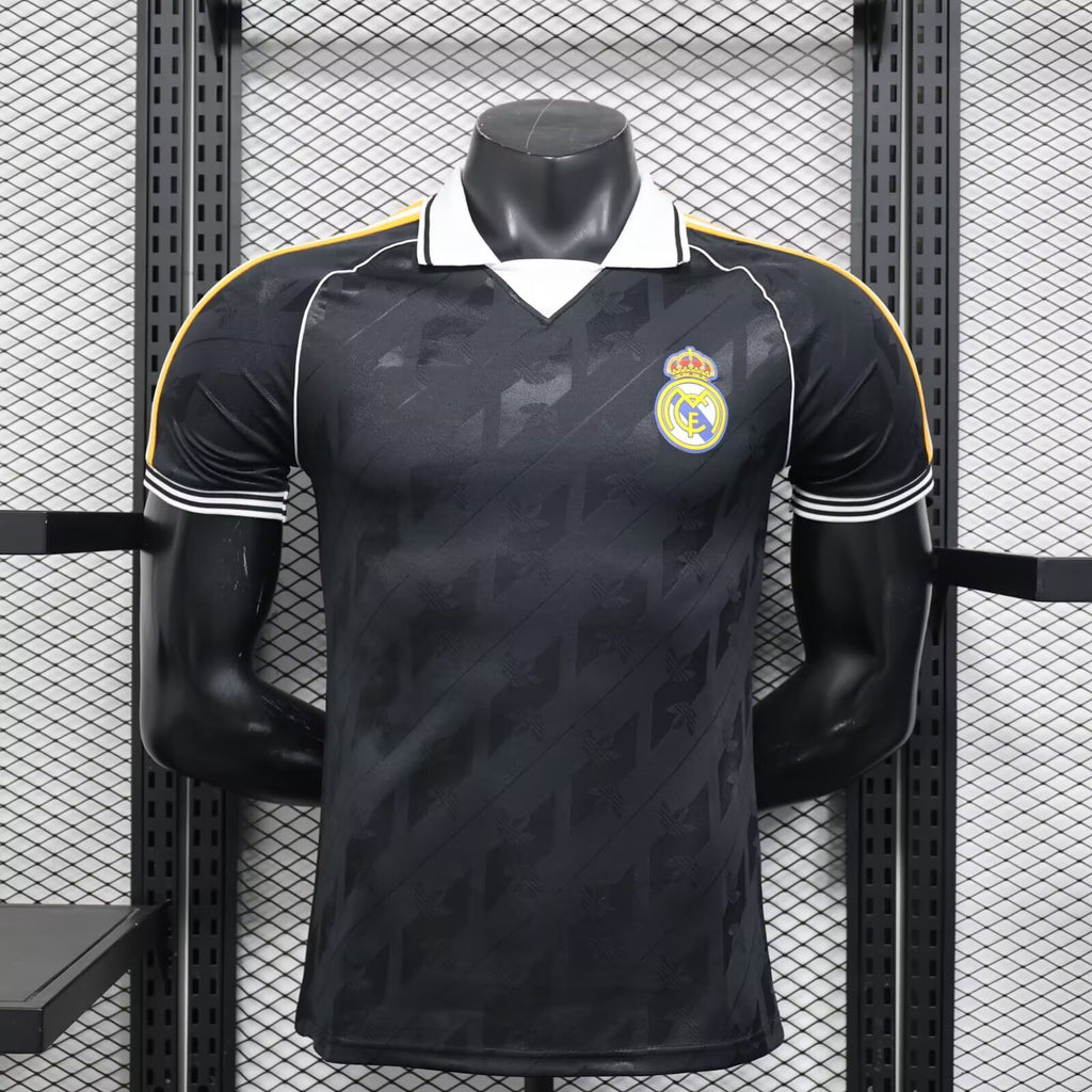 Real Madrid Schwarzes Polo-Spielertrikot 2026/27
