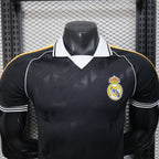 Real Madrid Schwarzes Polo-Spielertrikot 2026/27